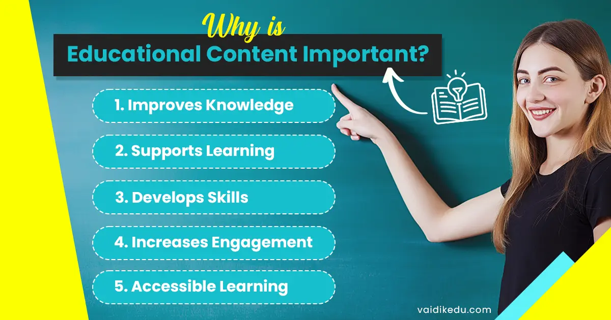 Why-is-Educational-Content-important Vaidik eduservices