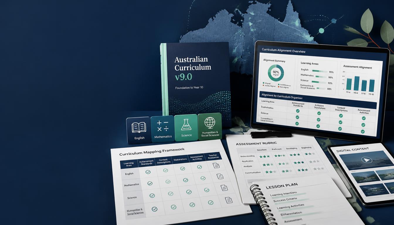 Australian Curriculum v9.0 Content & Assessment Mapping Guide Vaidik Eduservices